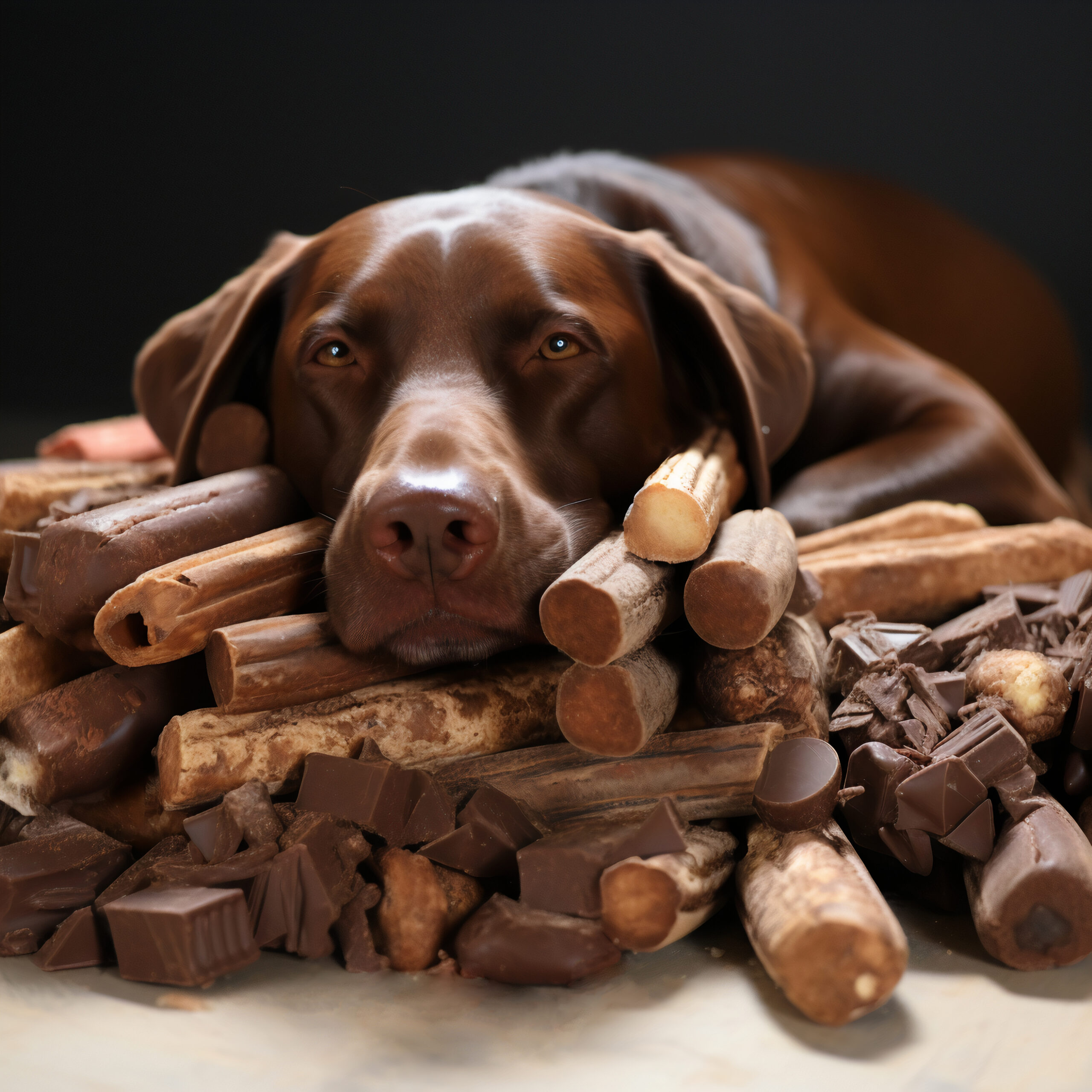 CHOCOLATE CAN BE DANGROUS TO PETS